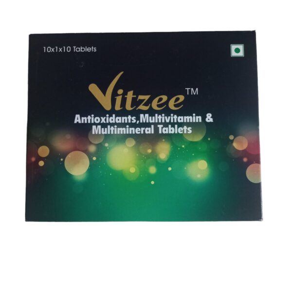 Vitzee Tablet – Vegetarian Multivitamin and Multimineral supplement with Antioxidants SUPPLEMENTS CV Pharmacy 2