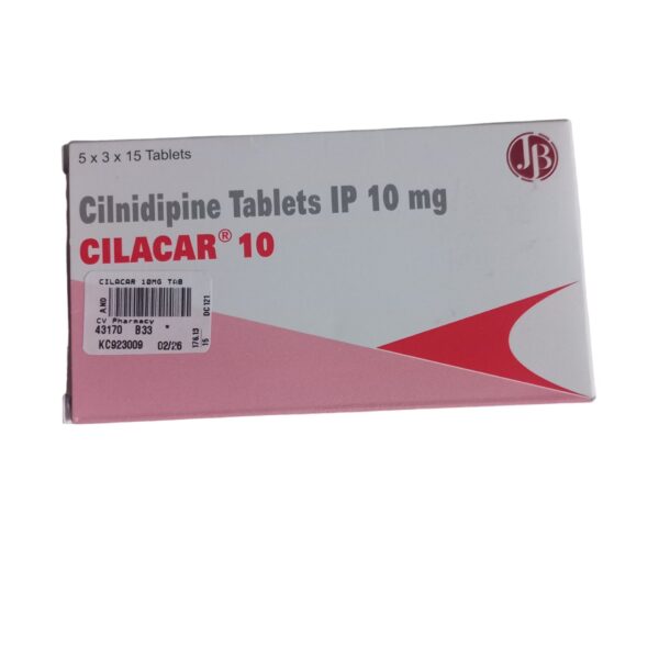 CILACAR 10MG TAB CALCIUM CHANNEL BLOCKERS CV Pharmacy