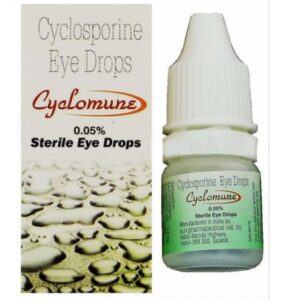 CYCLOMUNE 0.05% EYE DROPS Medicines CV Pharmacy