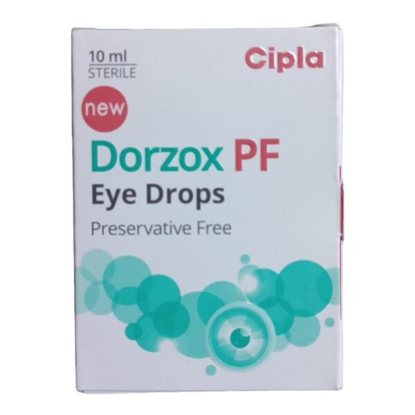 DORZOX PF EYE DROP OCULAR HYPERTENSION CV Pharmacy