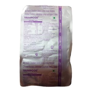 TRUMPCOD TABLET CALCIUM CV Pharmacy