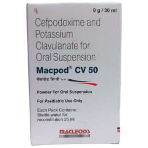 MACPOD CV 50 SYRUP 30ML ANTI-INFECTIVES CV Pharmacy