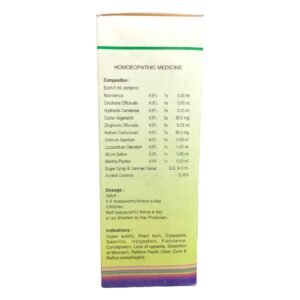 D.B. ZYME DIGESTIVE TONIC HOMEOPATHY CV Pharmacy