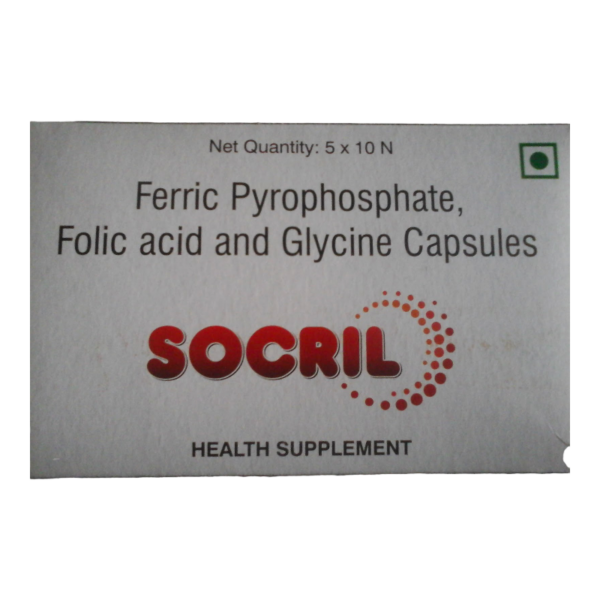 SOCRIL CAP Medicines CV Pharmacy