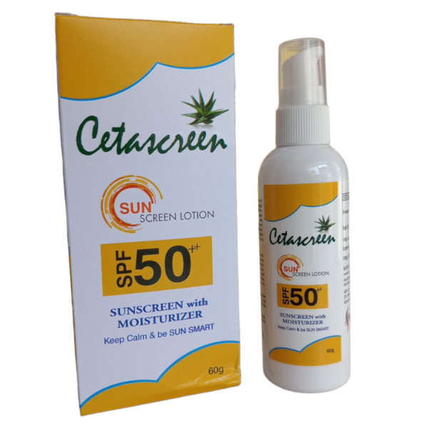Cetascreen Sunscreen Lotion SPF 50++ with Moisturizer DERMATOLOGICAL CV Pharmacy 2