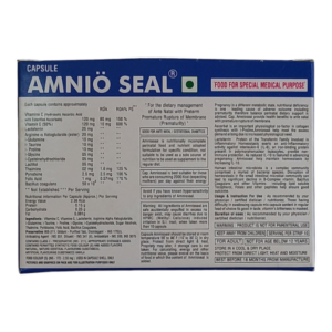 AMNIO SEAL CAP SUPPLEMENTS CV Pharmacy 2