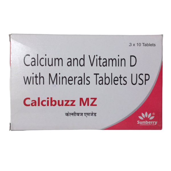 CALCIBUZZ MZ TAB Medicines CV Pharmacy