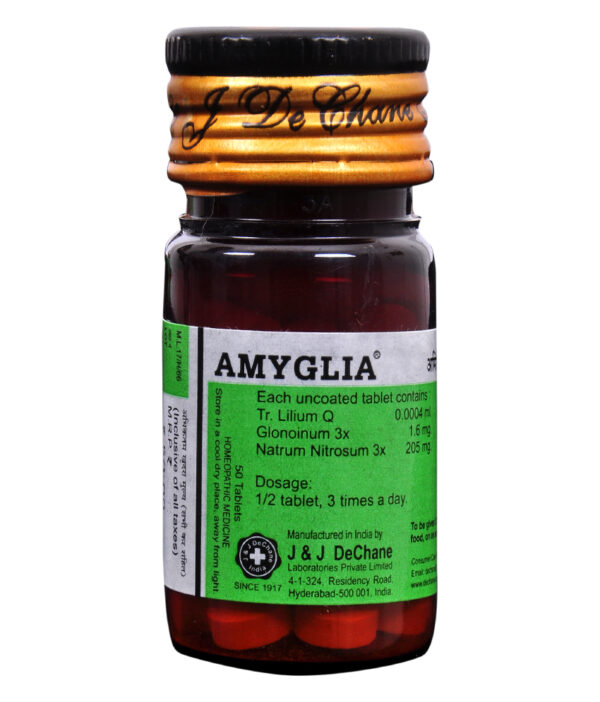 AMYGLIA TAB 50`S AYURVEDIC CV Pharmacy