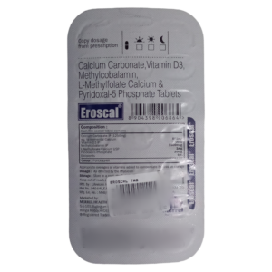 Eroscal Tablet: Support for Healthy Bones and Nervous System CALCIUM CV Pharmacy