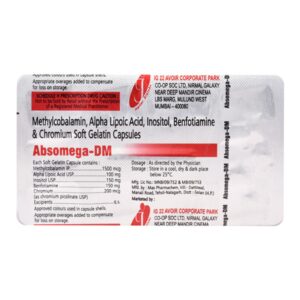 ABSOMEGA-DM TAB SUPPLEMENTS CV Pharmacy