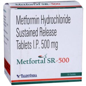 Metforal SR 500 Tablet ENDOCRINE CV Pharmacy
