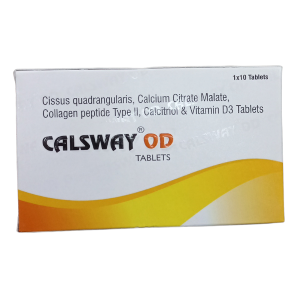 Calsway OD Tablets – Bone Health Supplement for Fractures and Ligament Injuries BONES CV Pharmacy 3