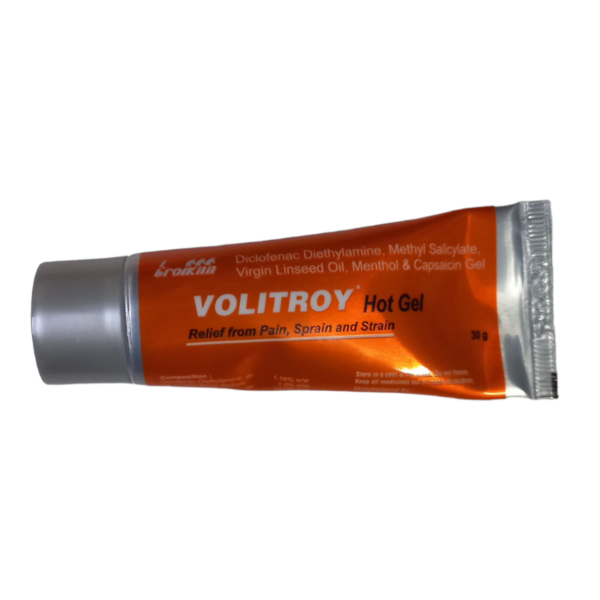 VOLITROY HOT GEL 30 GM MUSCULO SKELETAL CV Pharmacy 3