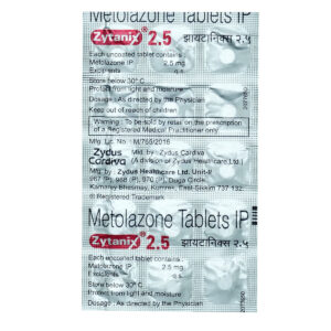 ZYTANIX 2.5MG TAB CARDIOVASCULAR CV Pharmacy