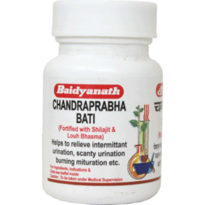 CHANDRAPRABHA VATI 80`S TAB (BAID) AYURVEDIC CV Pharmacy