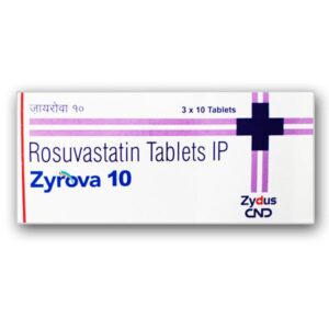 ZYROVA 10MG ANTIHYPERLIPIDEMICS CV Pharmacy