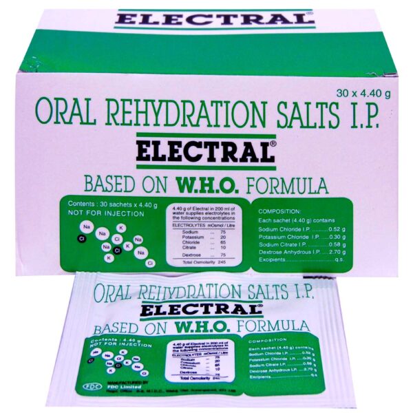 ELECTRAL POWDER 4.4G ELECTROLYTES CV Pharmacy