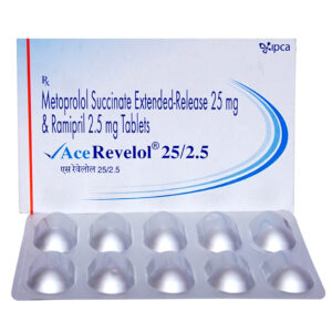 ACE-REVELOL 25/2.5MG TAB BETA BLOCKER CV Pharmacy