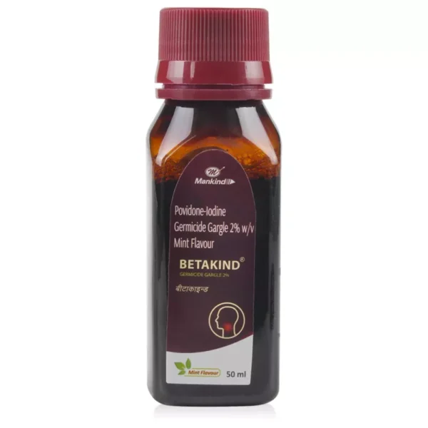 BETAKIND GARGLE 50ML DENTAL AND BUCCAL CV Pharmacy