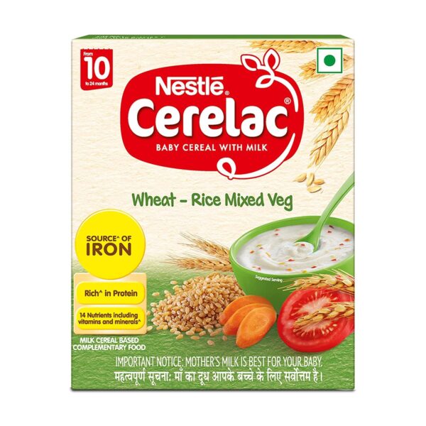 CERELAC 10+ WHEAT-RICE MIXED VEG BABY CARE CV Pharmacy 2