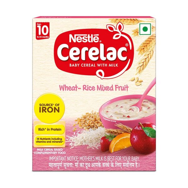 CERELAC 10+ WHEAT-RICE MIXED FRUIT BABY CARE CV Pharmacy 2