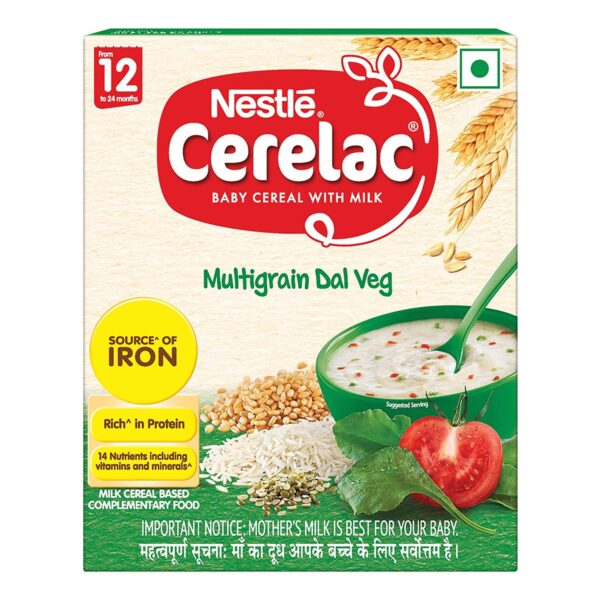 CERELAC 12+ MULTI GRAIN DAL VEG BABY CARE CV Pharmacy 2