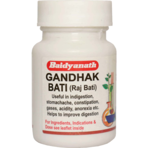 GANDHAK BATI-60`S(BAID) AYURVEDIC CV Pharmacy