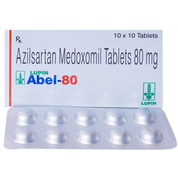 ABEL 80 TAB (LUPIN) ANGIOTENSIN-II ANTAGONIST CV Pharmacy 2