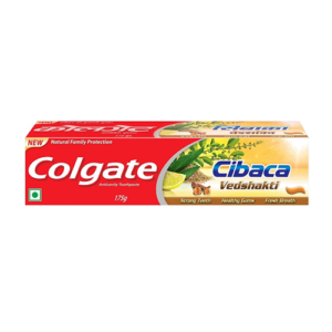 COLGATE CIBACA VEDSHAKTI TOOTHPASTE (175 GM ) DENTAL AND BUCCAL CV Pharmacy