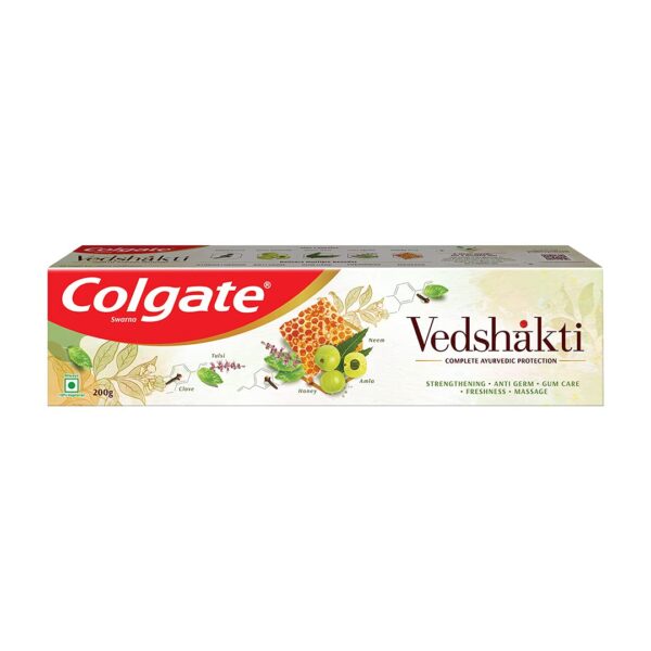 COLGATE  VEDSHAKTI (200 GM ) DENTAL AND BUCCAL CV Pharmacy 2