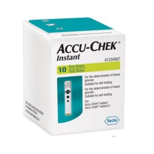 ACCU-CHEK INSTANT 10`S TEST STRIP DIAGNOSTIC AND OTHER DEVICES CV Pharmacy