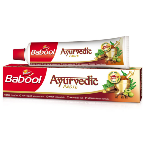 BABBOL AYURVEDIC PASTE 60GM DENTAL AND BUCCAL CV Pharmacy 2