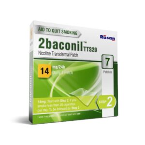 2BACONIL 14MG/24HR TTS20 (STEP 2) 7 PATCHES DE-ADDICTION CV Pharmacy
