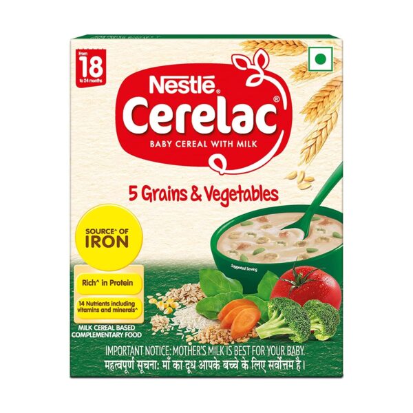 CERELAC 18+5 GRAINS & VEGETABLES BABY CARE CV Pharmacy 2