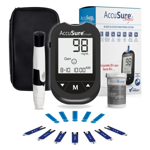 ACCU SURE GLUCO METER DIAGNOSTIC AND OTHER DEVICES CV Pharmacy 2