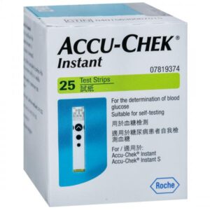 ACCU-CHEK INSTANT 25`S STRIP DIAGNOSTIC AND OTHER DEVICES CV Pharmacy