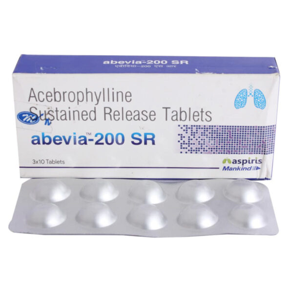 ABEVIA 200SR TAB BRONCHODILATORS CV Pharmacy 2