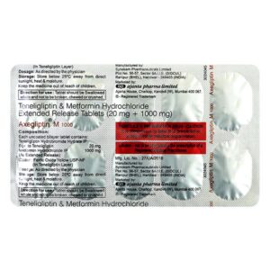 AXEGLIPTIN M 1000 TAB ENDOCRINE CV Pharmacy