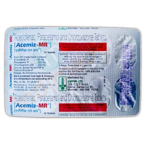 ACEMIZ-MR TAB MUSCLE RELAXANTS CV Pharmacy