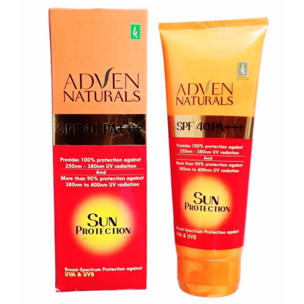 ADVEN NATURALS SPF PA++ SUN PROTECTION 100ML CREAMS CV Pharmacy