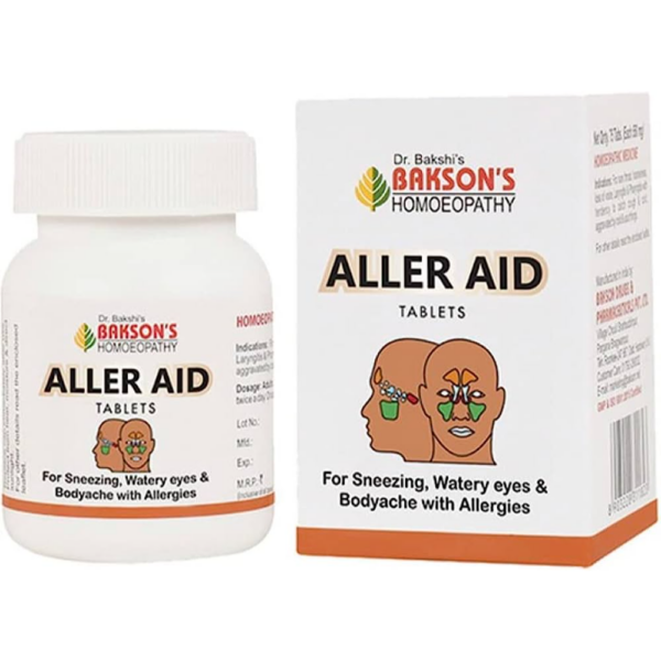 BAKSON`S ALLER AID TABLETS HOMEOPATHY CV Pharmacy 2