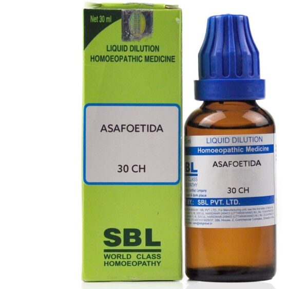 ASAFOETIDA 30C 30ML DILUTIONS CV Pharmacy 2