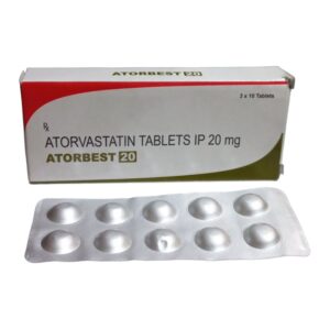 ATORBEST 20MG TAB ANTIHYPERLIPIDEMICS CV Pharmacy