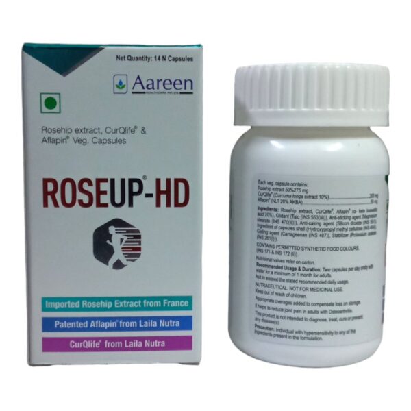 ROSEUP HD CAP 14`S AYURVEDIC CV Pharmacy 2