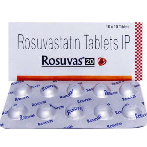 ROSUVAS 20MG TAB ANTIHYPERLIPIDEMICS CV Pharmacy