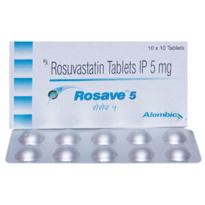 ROSAVE-5MG TAB ANTIHYPERLIPIDEMICS CV Pharmacy