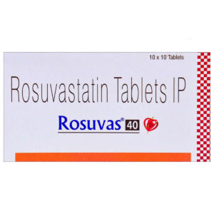 ROSUVAS 40MG TAB ANTIHYPERLIPIDEMICS CV Pharmacy