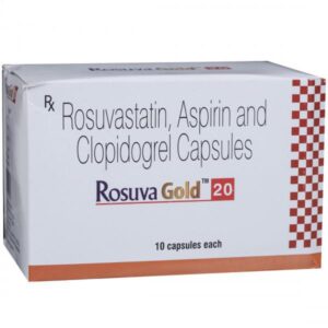 ROSUVA GOLD 20 CAPS ANTIHYPERLIPIDEMICS CV Pharmacy