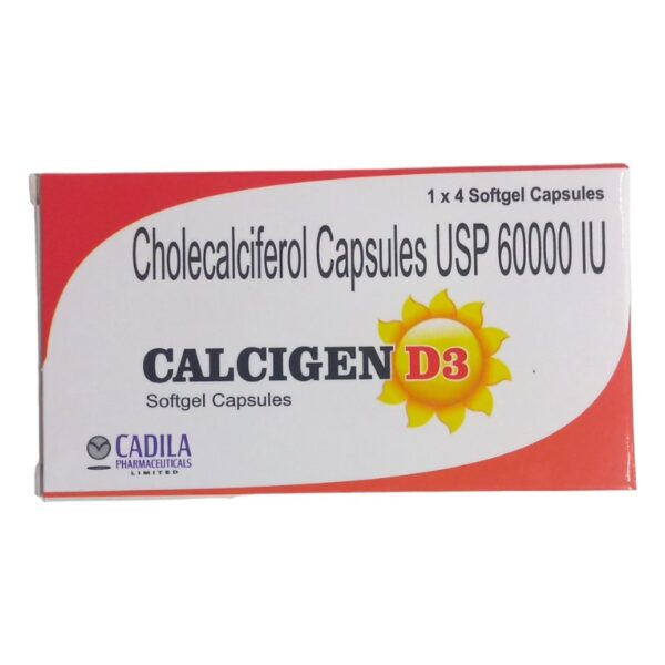 CALCIGEN D3 CAPS 60K SUPPLEMENTS CV Pharmacy 3