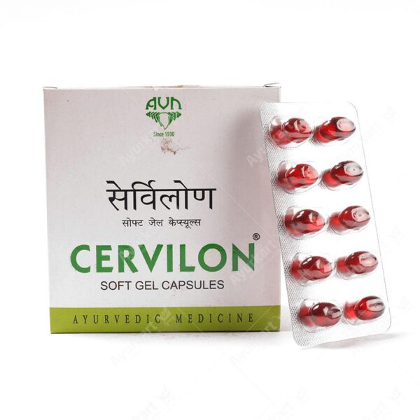 Cervilon Soft Gel Capsule AYURVEDIC CV Pharmacy 2
